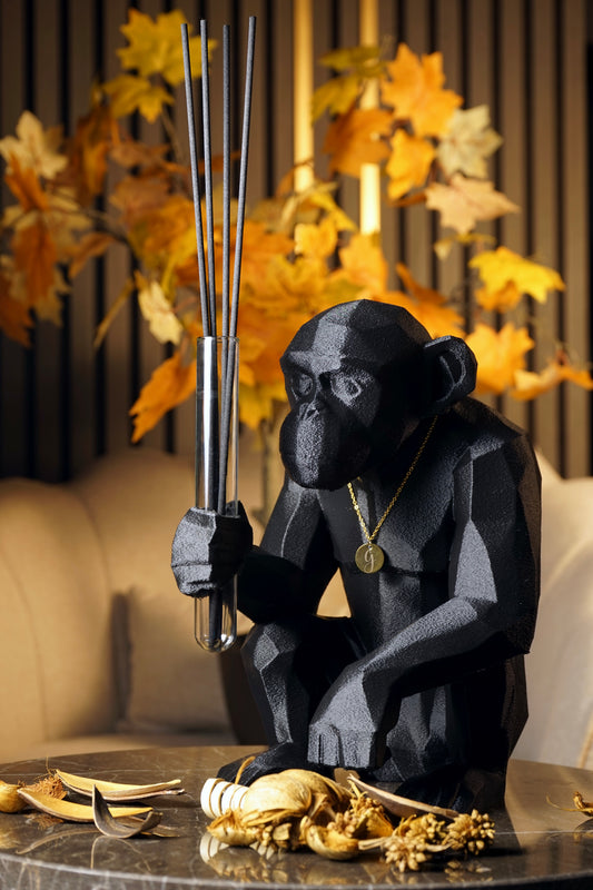 Diffusore a forma di scimpanzé