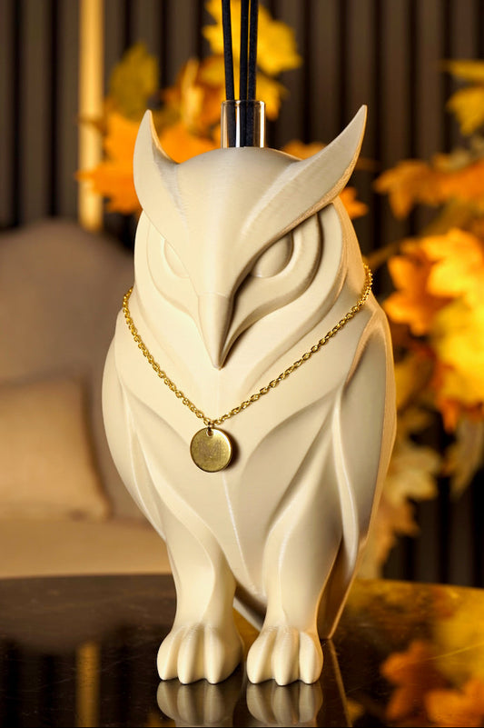 Diffusore a forma di gufo