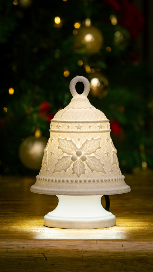 Lampada natalizia a forma di campana