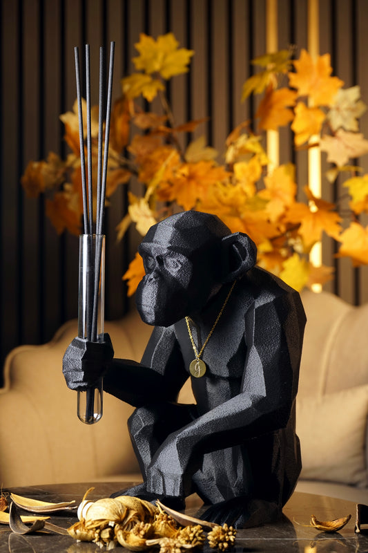 Diffusore a forma di scimpanzé