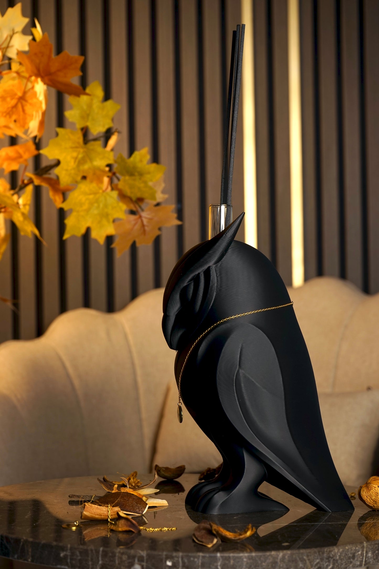 Diffusore a forma di gufo