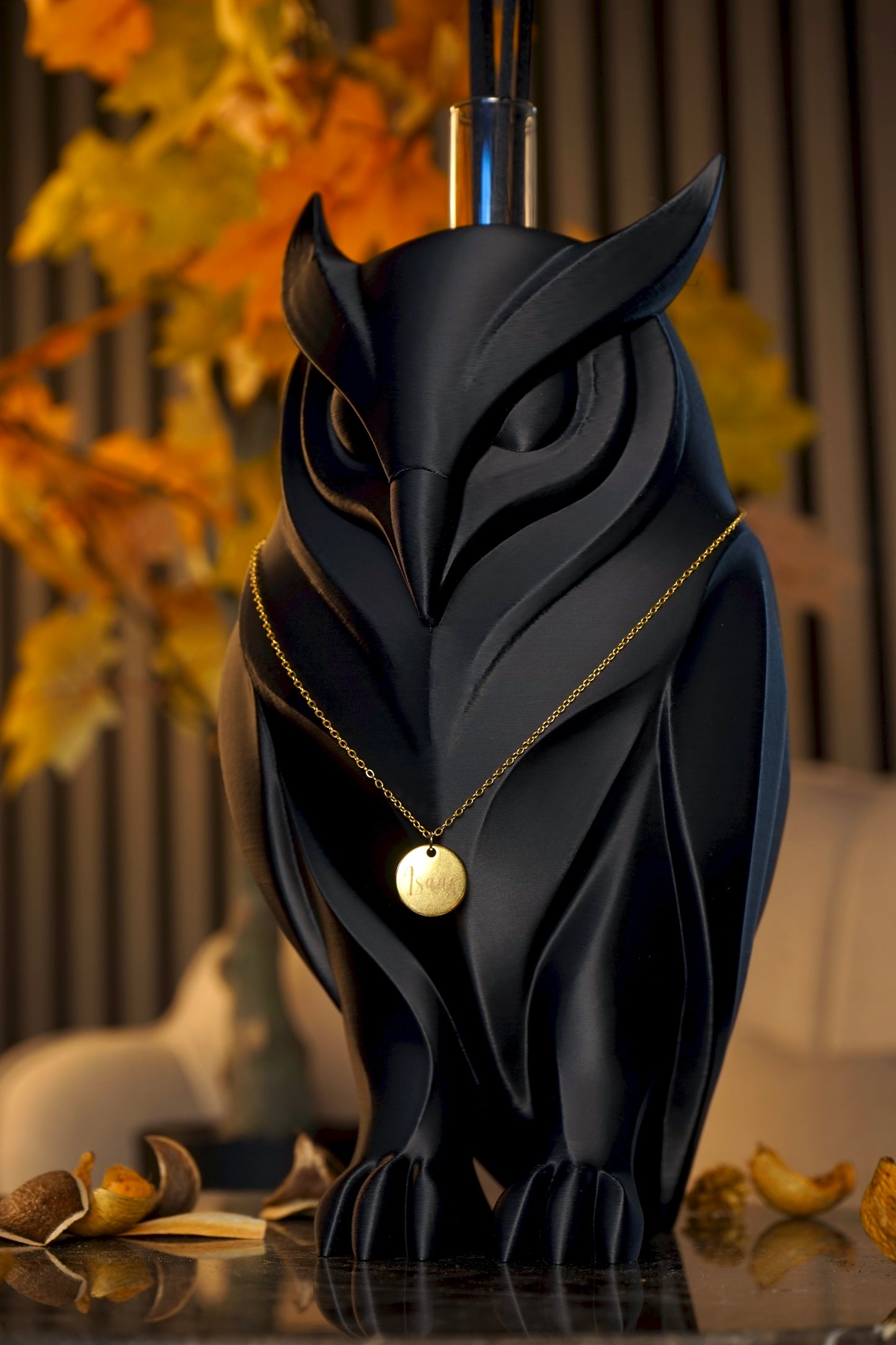 Diffusore a forma di gufo