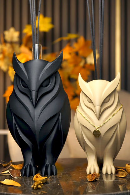 Diffusore a forma di gufo