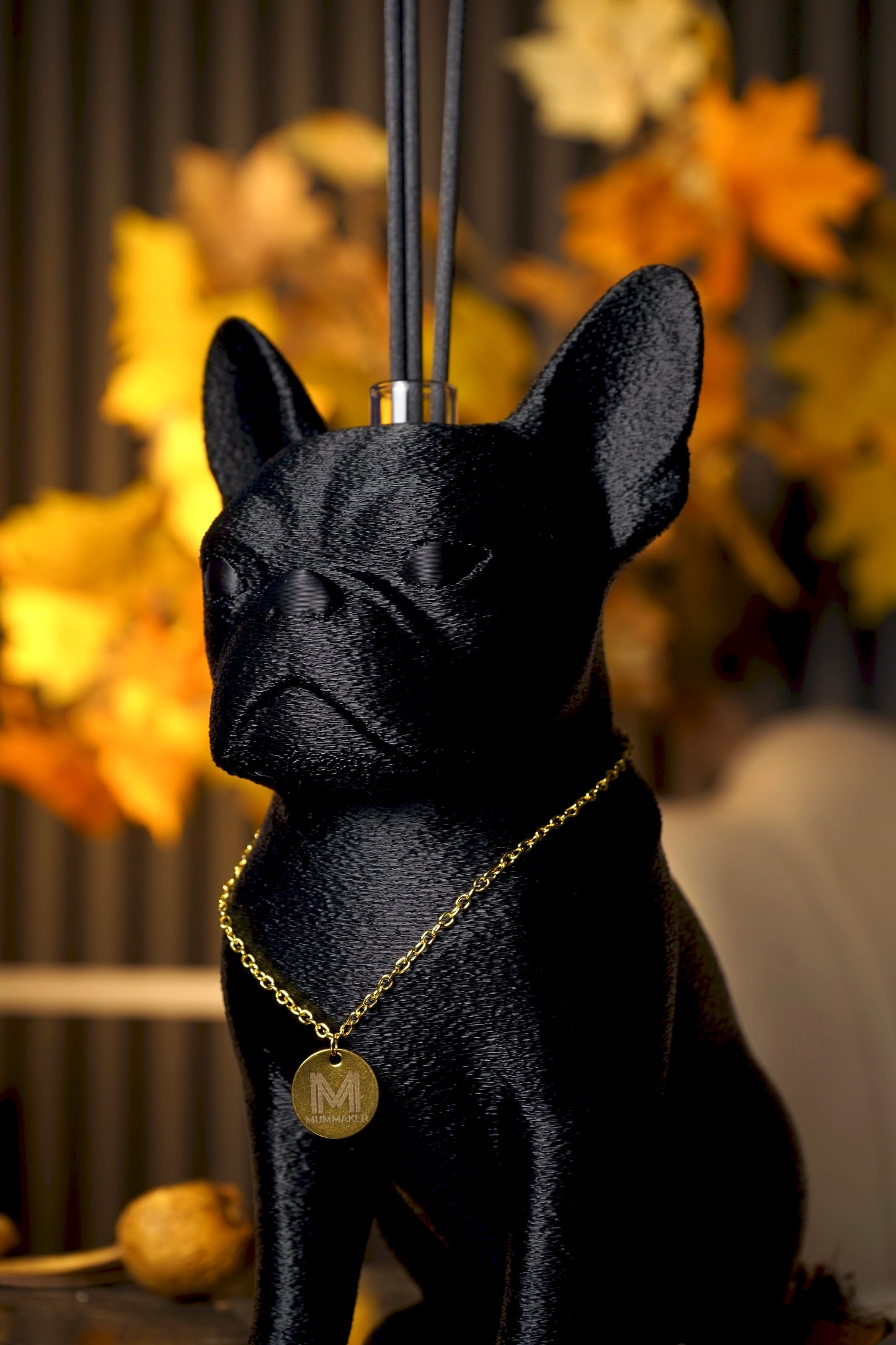 Diffusore a forma di Bouledogue Francese