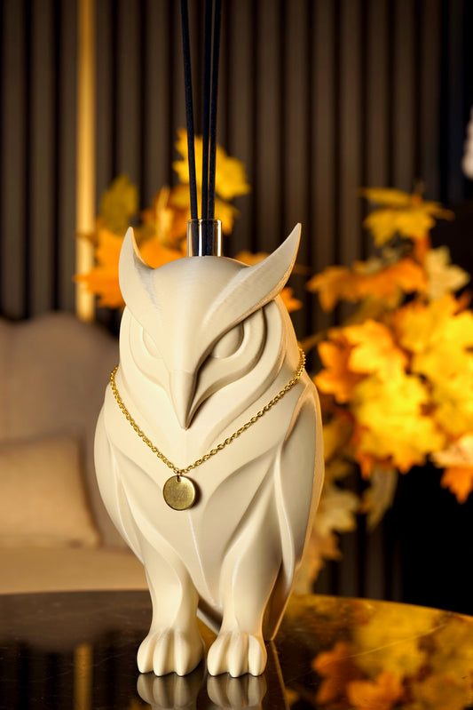 Diffusore a forma di gufo