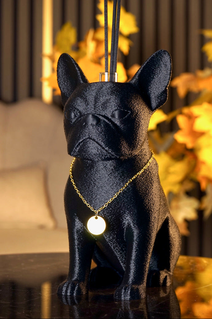 Diffusore a forma di Bouledogue Francese