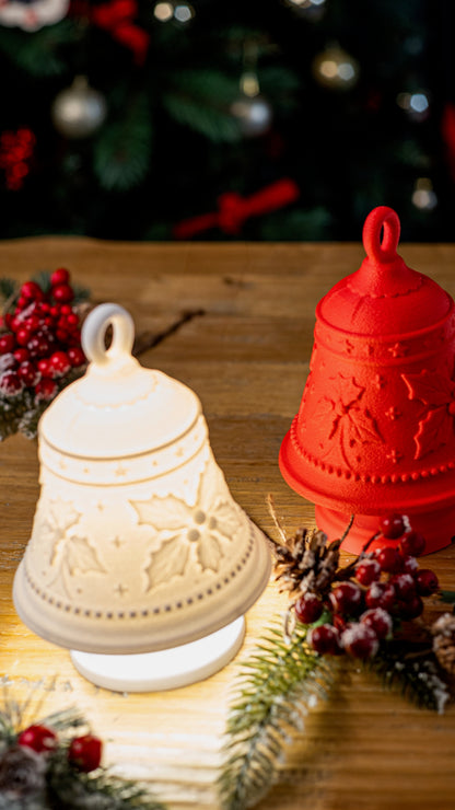 Lampada natalizia a forma di campana