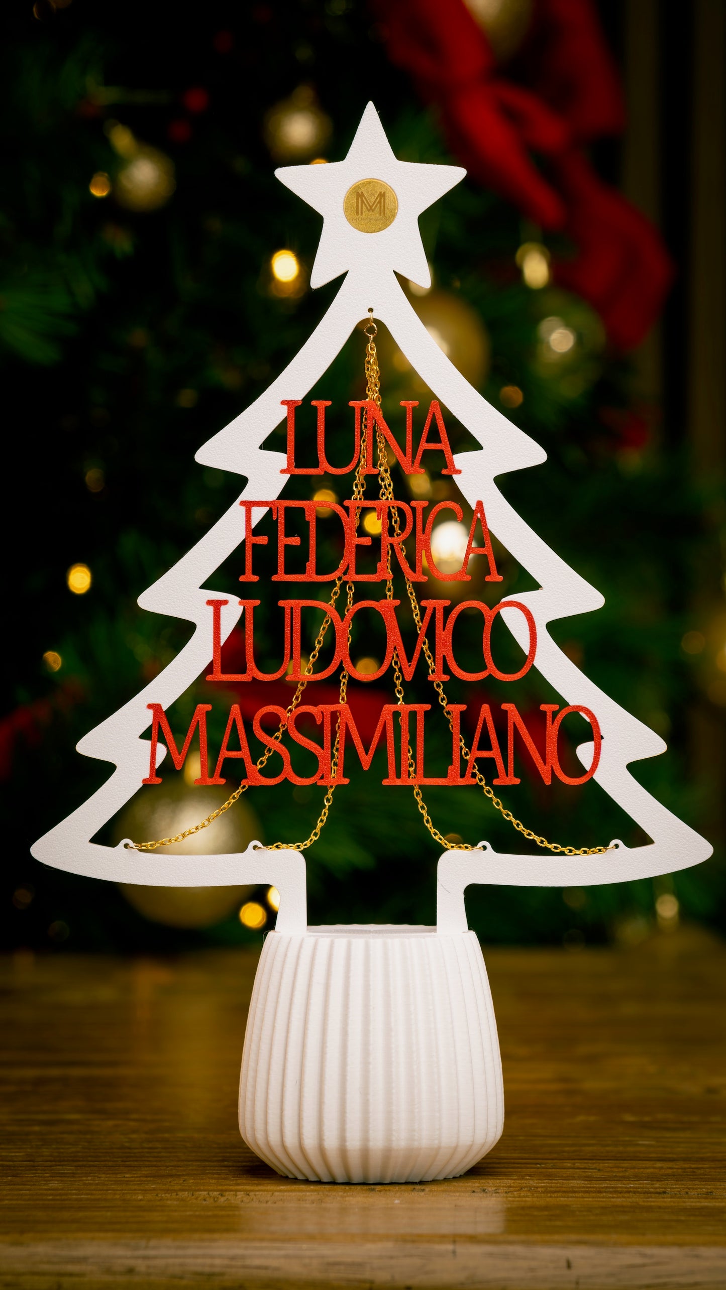 Albero natalizio personalizzato