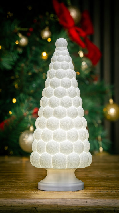 Lampada natalizia a forma di albero