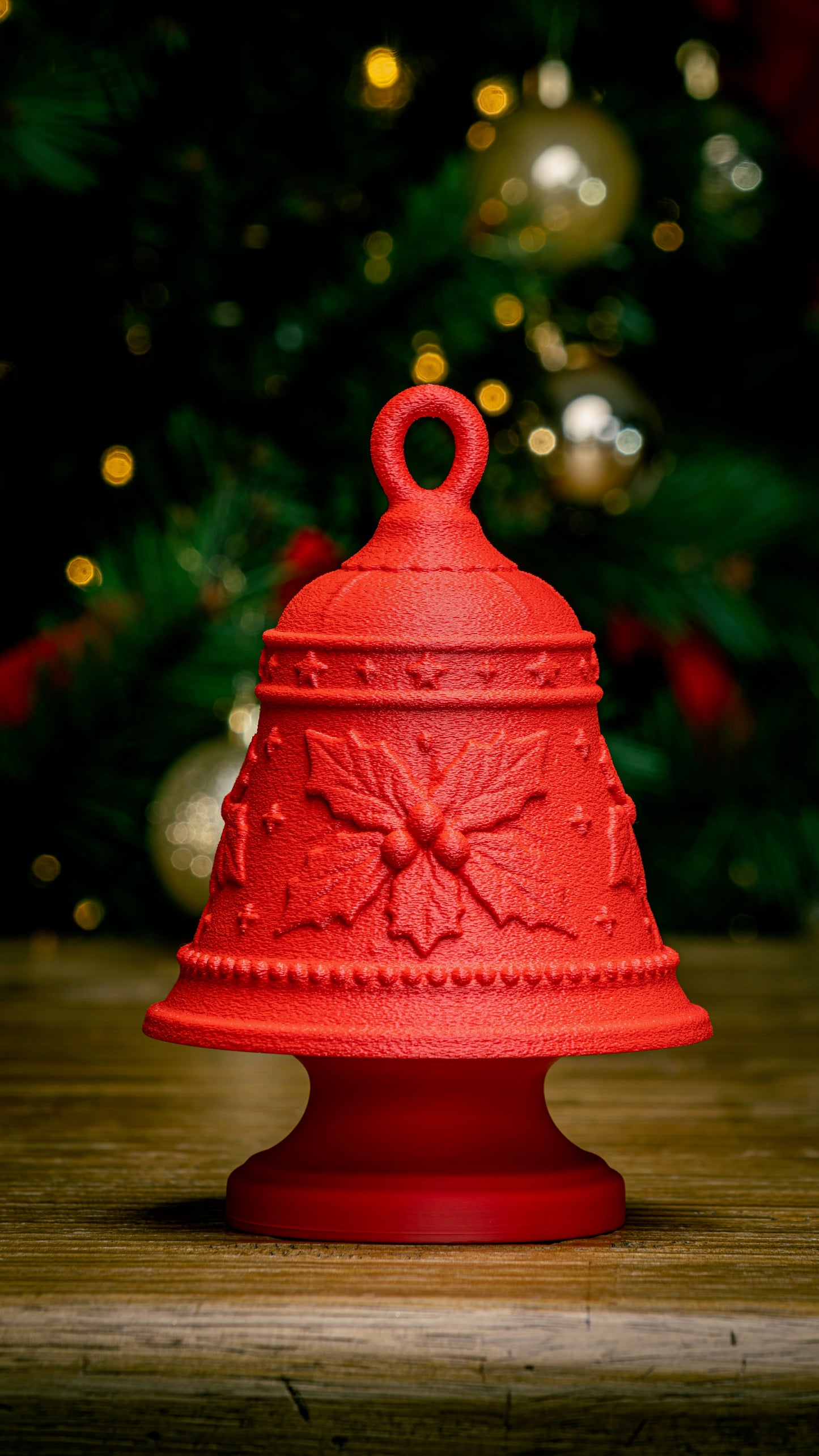 Lampada natalizia a forma di campana